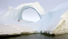 Ledovec v Arktidě